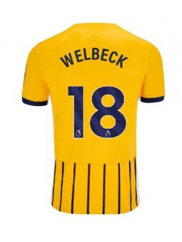 Brighton Danny Welbeck #18 Auswärtstrikot 2024-25 Kurzarm